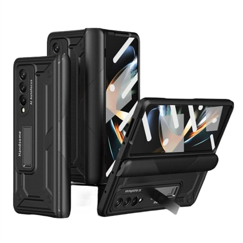 Coque Samsung Z Fold 5 protection intégrale charnière étui antichoc écran pliable Z Fold3 noir