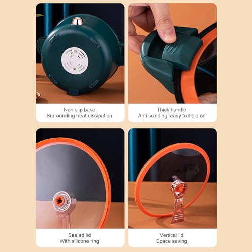 Panela de Pressão Micro Elétrica, Panela Elétrica Multifuncional Com Economia de Energia de 1000W pa