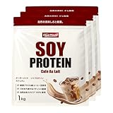 OgarMade ソイプロテイン 人工甘味料不使用 国内製造 大豆 植物性プロテイン (カフェオレ, 3kg)