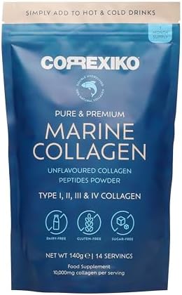 CORREXIKO Marine Collagen Powder Supplement Unflavoured - 10,000m...