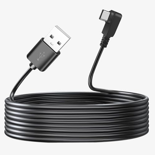 Câble USB 2.0 A vers type C coudé pour charger votre dashcam pendant les trajets