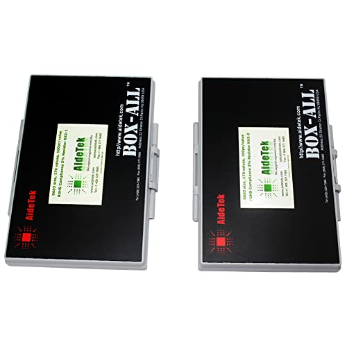 AideTek Resistor de montagem em superfície de tamanho 0603 SMD SMT 170 valores, 200 pç/valor Kit de