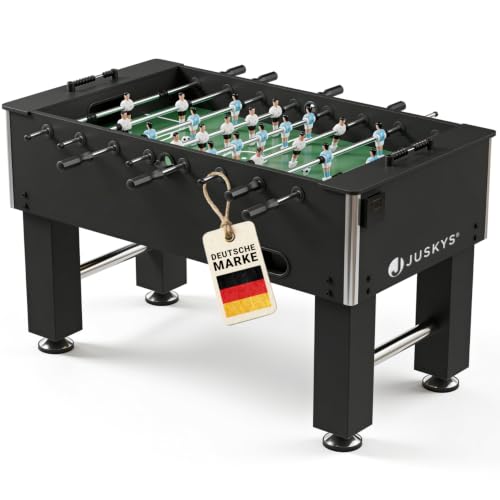 ArtSport Tischkicker Wuzzler - Kickertisch inkl. 2 Bälle mit Getränkehalter Kicker Tischfußball Fußballtisch Kickerkasten