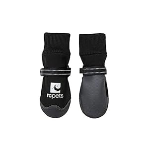 RC Pets Strider Dog Boot Water Resistant Paw Protection MediumBlack