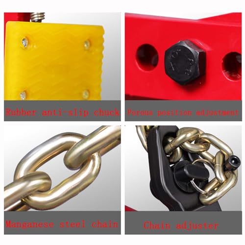 Générique Pince de Levage pour Pierres - Pince Verticale pour plaques, Pince Robuste pour poutres en Acier, Ouverture de mâchoire réglable pour Le Levage de Dalles de GRA
