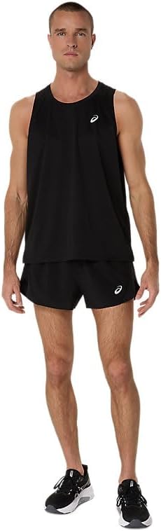 ASICS Men's SILVER SINGLET Running Apparel