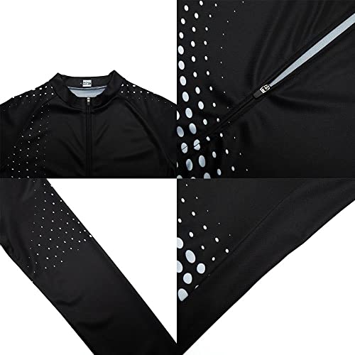 Sudusudo Women's Cycling Clothing Set Long Sleeve Road Bike Shirt Cycling Jersey Bicycle Pants With 20D Gel Padded #TOP3