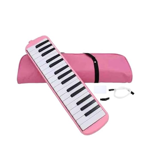 Acunny Tubo Melodica Pianica, Melódica de 32 teclas - Teclado de piano de aire para instrumentos Talk Box con tubos dobles - Instrumentos musicales, melódica de boca, melódica de órgano para adultos,