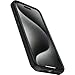OtterBox iPhone 15 Pro (Only) Symmetry Series Case - BLACK, ultra-sleek, wireless charging compatible, raised edges protect camera & screen (ships in polybag, ideal for business customers)