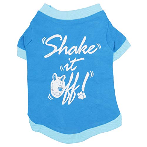 Camiseta para perro de algodón talla L uxcell