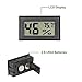 Qooltek Mini Digital Hygrometer Thermometer Indoor Humidity Monitor with Temperature Humidity Gauge Meter for Cars Incubators and Brooders Climb Pet (Fahrenheit)