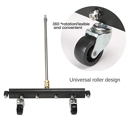 Sefdrert Limpiador una PresióN Debajo del Carro Accesorio de Lavado una PresióN para Limpieza del Chasis del AutomóVil Equipado con 6 Boquillas de Ventilador Parte Inferior del AutomóVil - imagen 4