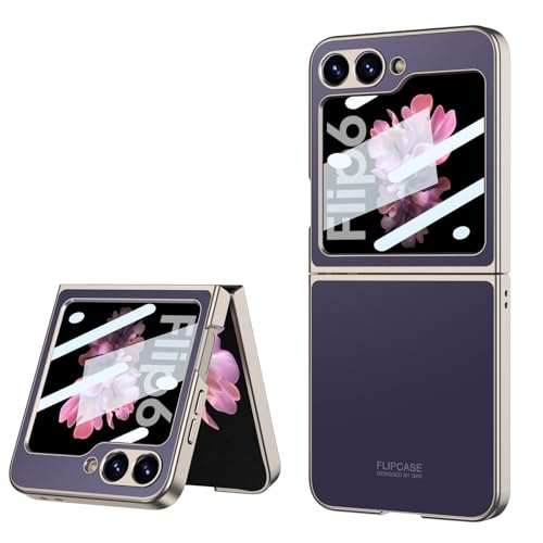 Galaxy Z Flip6/Flip7FEP[X 蒠^ KXیtB AG}bg̕\ Yی CX[d wh~ ^ y Sʕی ܂ gѓdb t[ h~ 킢 lC Jo[  ʔ   
