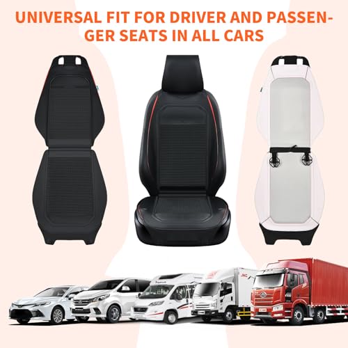 Image of FLORICH Car Seat Covers Front Bottom Seat Covers Front Driver Seat Pad Universal Fit Cars SUVs Trucks Vans Sedans, 1PCS
