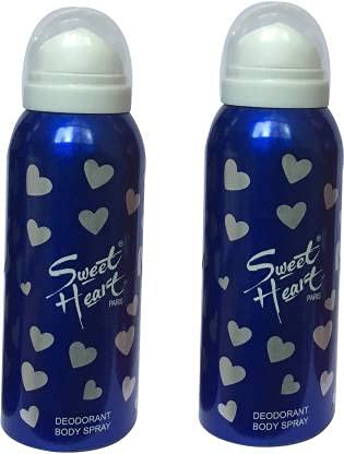 Sweet Heart Blue Deodorant Spray 100ML - For Women (2PC)-image-48