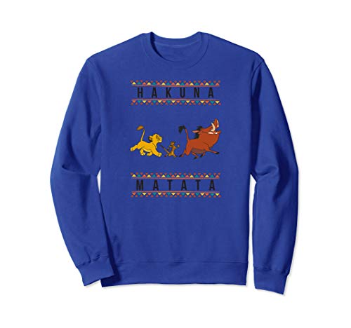 Sweatshirt Disney Lion King Classic Safari So Good pour homme et femme