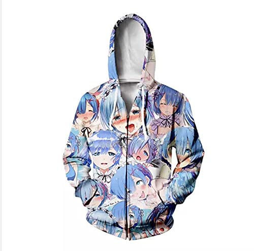 Amazon.co.jp: リゼロ レム アへ顔パーカー XLサイズ フード : おもちゃ