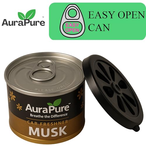 Image of 100g Musk Car Perfume Gel | Long-Lasting 40 Days Gel Air Freshener | Premium Musk Scent for Car Dashboard & Interiors | Leakproof Jar | Odour & Smoke Remover