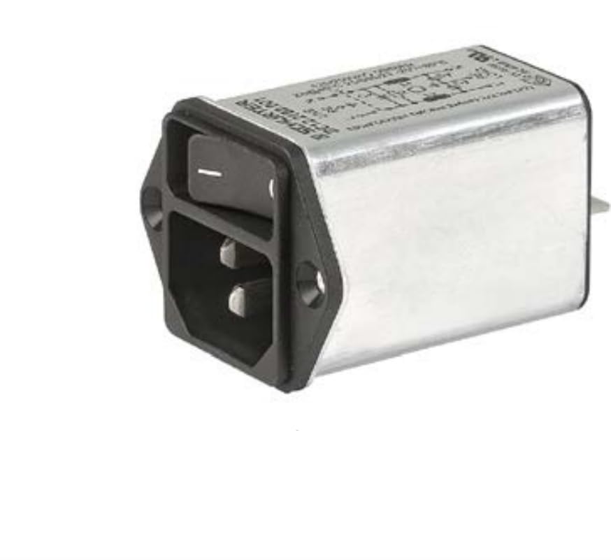 DC12.2102.001, AC Power Entry Modules Screw-on 2-Pole 2A Standard