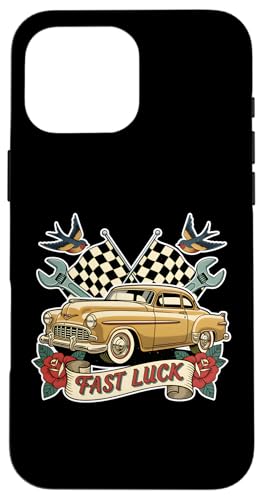 Trinity Love Clothing Co. Fast Luck Rock-a-Billy �p���N �X�}�z�P�[�X iPhone 16 Pro Max �p