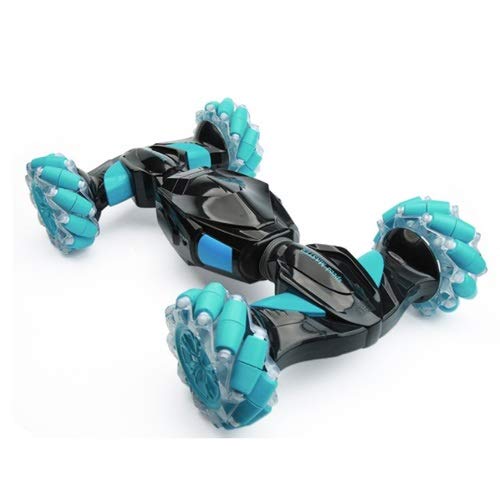 Lihgfw Super große Fernbedienung Auto, Allradantrieb, Traverse, Kinderspielzeug, Laden, Verformung, blendende Technologie, Twisting Auto, Kletterwand, Geländefahrzeug, Kindergeschenk, Dual Fernbedienu