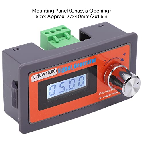 Image of ABS DC 0‑10V Voltage Signal Generator, High Accuracy Adjustable Voltage Signal Simulator, Multiple Protections Voltage Simulator for Electrical Machiner