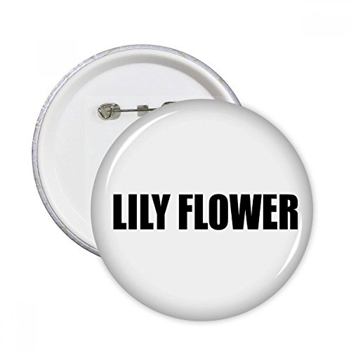 Badge rond fleur de lys pour décoration de vêtements M