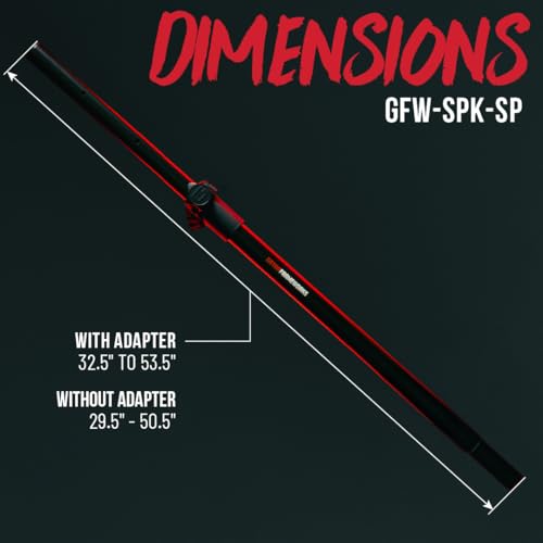 image for Gator Frameworks Standard Subwoofer/Speaker Extender Pole and 20mm Ada