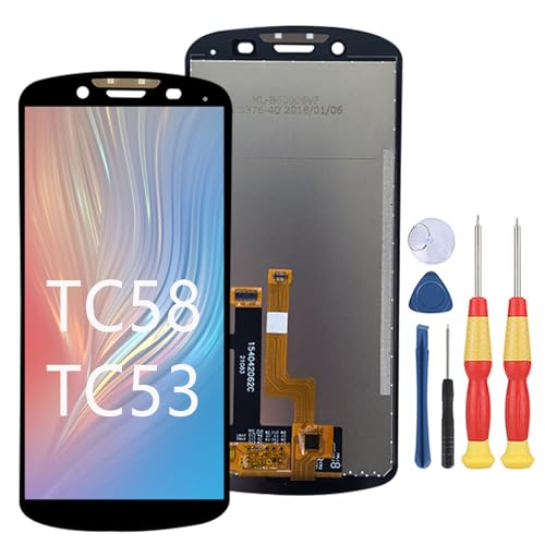 Écran LCD tactile Zebra TC58 pour réparer un affichage cassé et retrouver le tactile d'origine