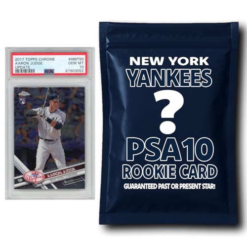 New York Yankees PSA 10 Graded Rookie Card Mystery Pack