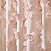 Lush Decor Riley Shower Curtain, 72