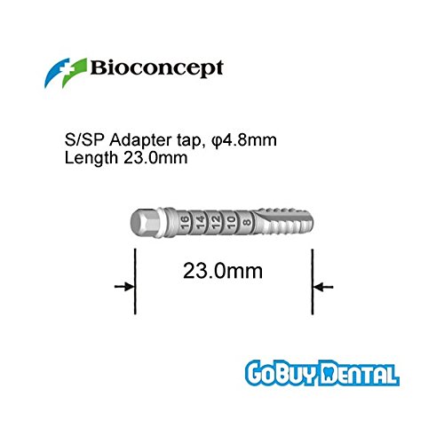 Straumann Compatible Dental Implants Instruments S/sp Adapter Tap,d4.8mm, Length 23.0mm