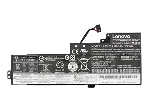 Preisvergleich Produktbild Lenovo SB10K97578 Original Akku 24Wh intern