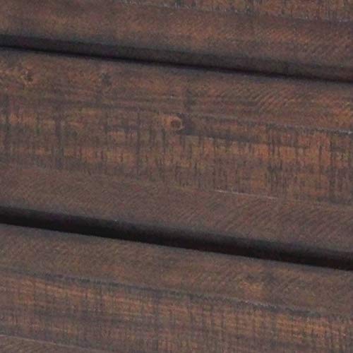Pulaski Home Comfort Rustic Industrial Six Drawer Dresser, 48" x 16" x 36", Medium Brown