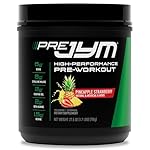 JYM Supplement Science Pre JYM Pineapple Strawberry Pre Workout Powder for Men & Women, BCAAs, Nootropics, Creatine HCI, Citrulline, Beta-Alanine, Betaine, Taurine, Huperzine, 30 Servings