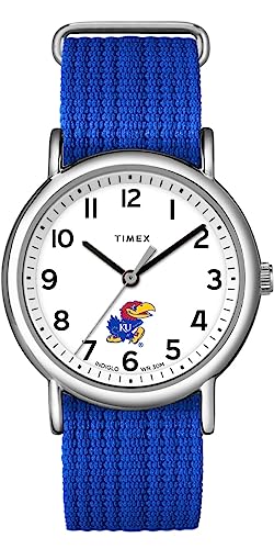 Timex ���j Weekender 38mm �r���v - �J���U�X�W�F�C�z�[�N�X �X���b�v�X���[�V���O�����C���[�X�g���b�v, �u���[
