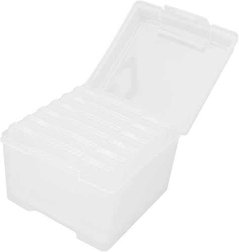 EXCEART 1 Set Boxes Photo Storage Box Storage Picture Frames Photo Storage Boxes Photo Keeper Box Photo Storage Case Photo Storage Organizer Photo