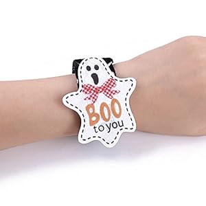 Halloween schedel armband pop ring Kerst ghost festival partij decoratie partij armband pop ring,White