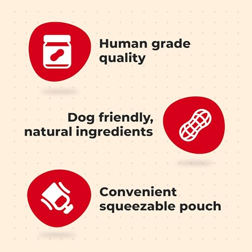 Image of Milk-Bone Natural Peanut Butter Spread with Jif, 4 Pouches