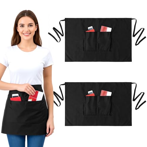 Tabliers de chef et serveur QWORK pour ne plus perdre vos stylos en cuisine