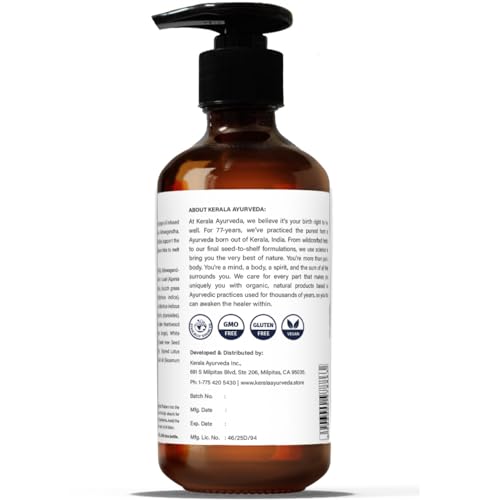 Kerala Ayurveda Balaswagandhadi Thailam - Ayurvedic Massage Oil for Body with Ashwagandha - Balances Vata and Pitta, Calms Mind, Nourishes Body & Tones Muscles, 6.76 Fl Oz - Image 4