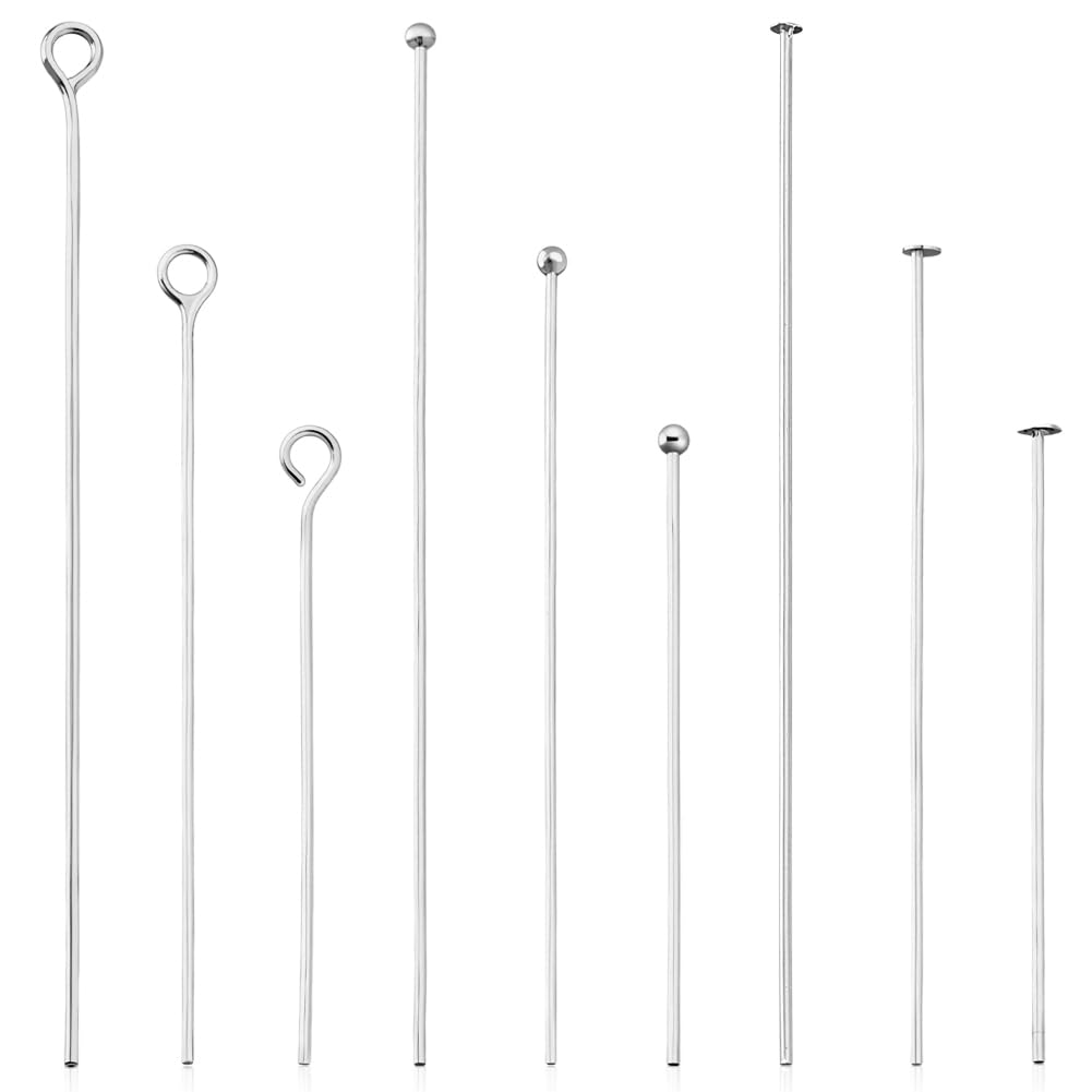 Épingles à tête plate pour éviter la casse lors du montage de vos boucles d'oreilles DIY