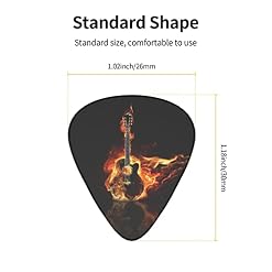 Pack de 12 médiators pour guitare Fire Guitar Picks pour guitare électrique Guitare acoustique Diverses guitares - Les Beatles, Paul McCartney, John Lennon, RIngo Starr, George Harrison Pack de 12 médiators pour guitare Fire Guitar Picks pour guitare électrique Guitare acoustique Diverses guitares – Image 3