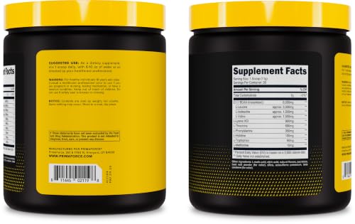 Image of Primaforce EAA Powder (30 Servings, Tropical Punch) - Essential Amino Acids for Pre /Intra Workout and Recovery - Non-GMO and Gluten Free