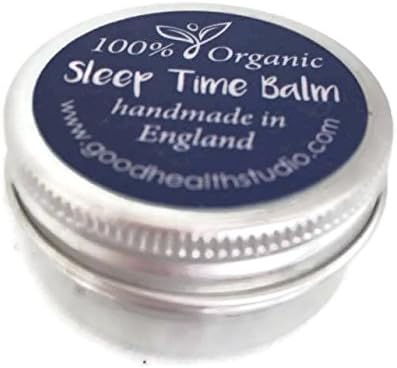 Sleep Time Balm, 100% Organic Aromatherapy - Naturally Dream, Relax, Rest, Unwind - for Him, for Her, for Kids 6mths+ With soothing chamomile, NO nasties. Handmade in Wiltshire. Ecofriendly