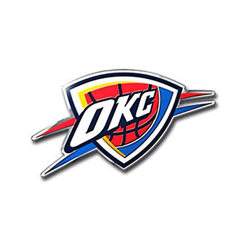 NBA - Oklahoma City Thunder Heavy Duty Aluminum Color Emblem