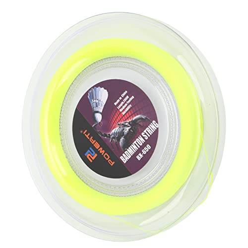 Rehomy Corda de raquete de badminton 0,72 mm 200 m Carretel de fio de raquete para treinamento diári