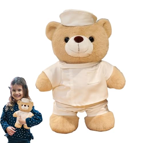 Ours infirmier en peluche : l'ornement parfait pour creches et bureaux medicaux