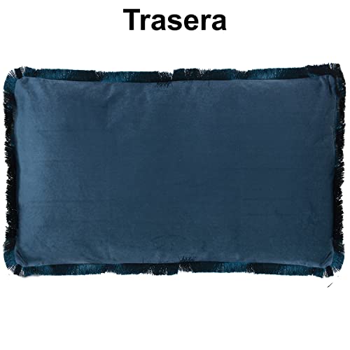 Coussin velours 50x30 déhoussable pour soulager le dos et embellir le canapé