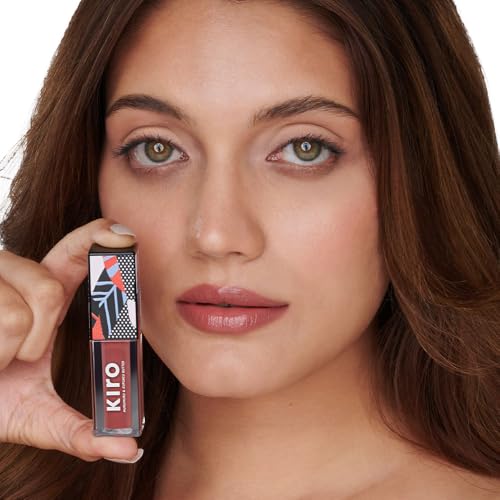 Image of Kiro Glossfinity Creme Gloss - Smoked Plum, 5ml | High-Shine Nude Lip Gloss | Hydrating, Non-Sticky Formula | Enriched with Murumuru & Cupuacu Butters | 8 Shades for Every Indian Skin Tone (Pack of 2)